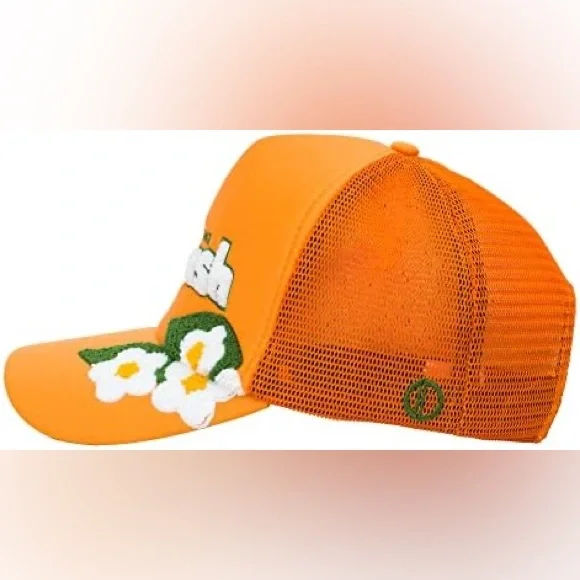 NWOT RARE “Organge Crush” Trucker Hat OS - Picture 8 of 11